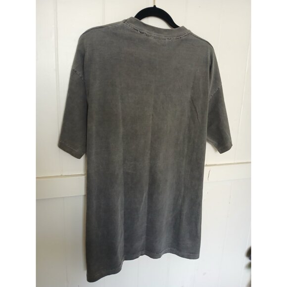 Vintage DKNY Spellout Graphic T Shirt Adult OSFA Cotton Made USA Short Sleeve - Picture 4 of 12